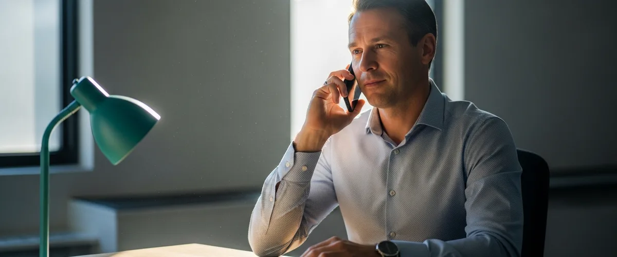 IT consultant on a call during the first hours of a ransomware incident response