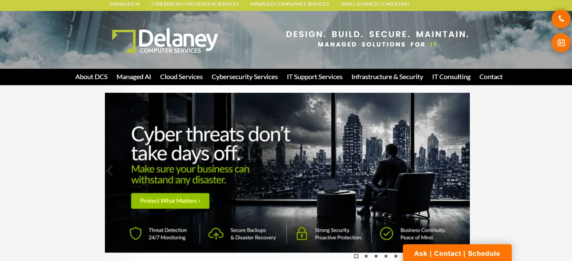 Delaney Computer Services Cybershield managed IT security