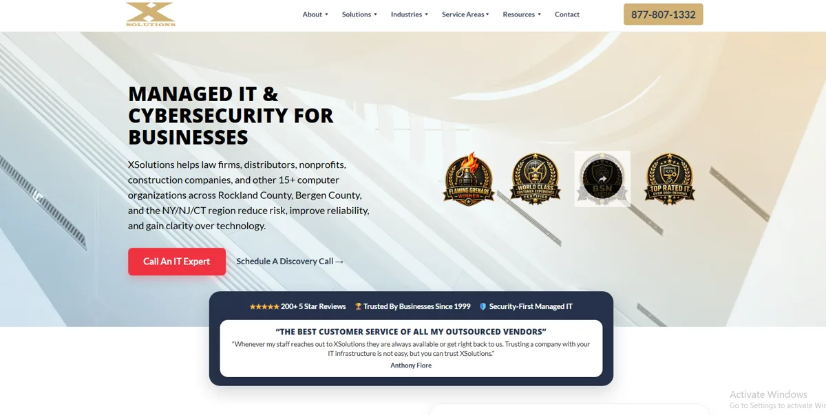 XSolutions managed IT services Bergen County and Rockland County